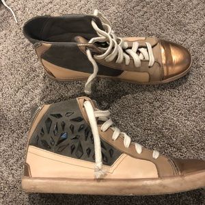 Sam Edelman Holden High Top Sneakers - Size 8